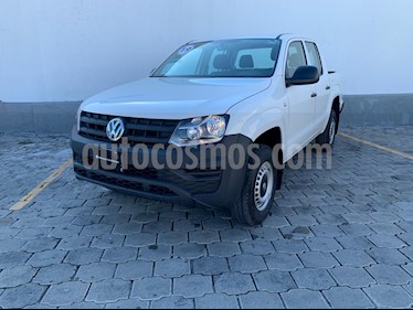 Volkswagen Amarok Trendline 4x4 TDi usado (2019) color Blanco Candy precio $445,000