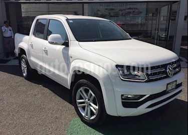 Volkswagen Amarok Highline 4x4 TDi usado (2018) color Blanco precio $560,000
