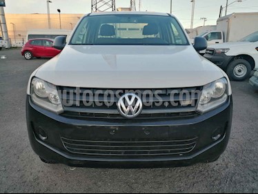 foto Volkswagen Amarok 4p Entry L4/2.0/TDI Man 4x4 usado (2017) color Blanco precio $289,000