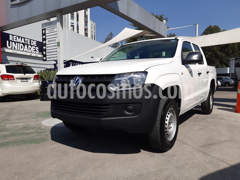 Volkswagen Amarok Entry 4x2 Gasolina usado (2017) color Blanco Candy precio $265,000