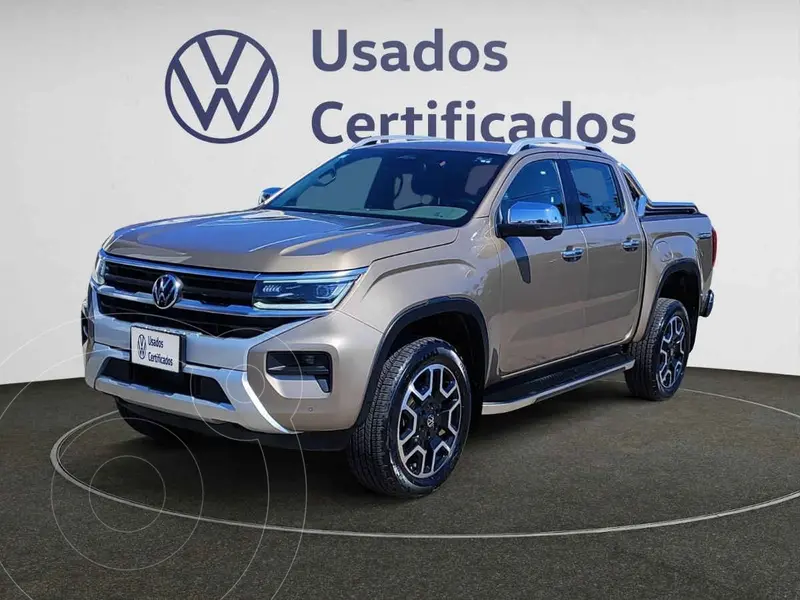 Foto Volkswagen Amarok Diesel Aventura (tiron de arrastre) usado (2024) color Dorado financiado en mensualidades(enganche $250,700 mensualidades desde $19,179)