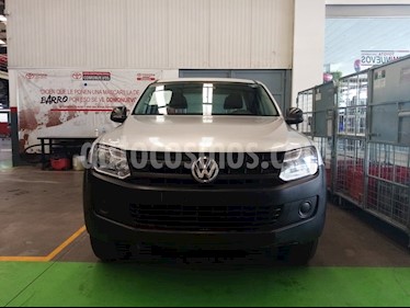 foto Volkswagen Amarok Entry 4x2 TDi usado (2016) color Plata precio $288,000
