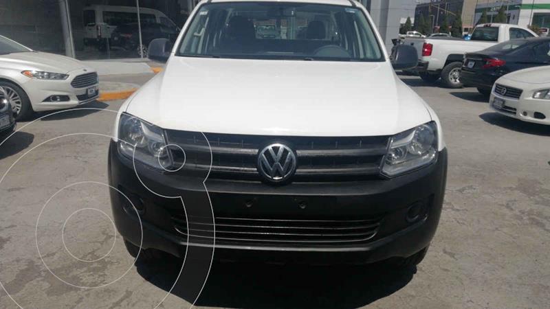 Foto Volkswagen Amarok Entry 4x4 TDi usado (2017) color Blanco precio $295,000