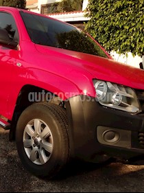 Volkswagen Amarok Startline 4x4 TDi usado (2014) color Rojo Tornado precio $320,000