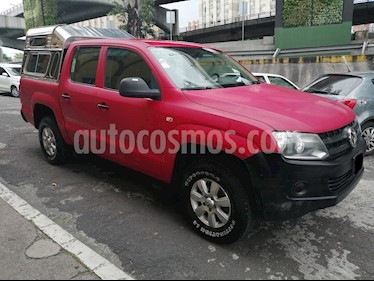 foto Volkswagen Amarok Startline Aut 4Motion usado (2014) color Rojo precio $265,000