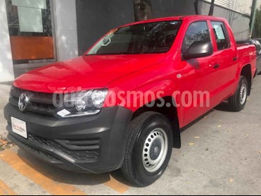 foto Volkswagen Amarok Trendline 4x2 TDi usado (2018) color Rojo precio $398,000