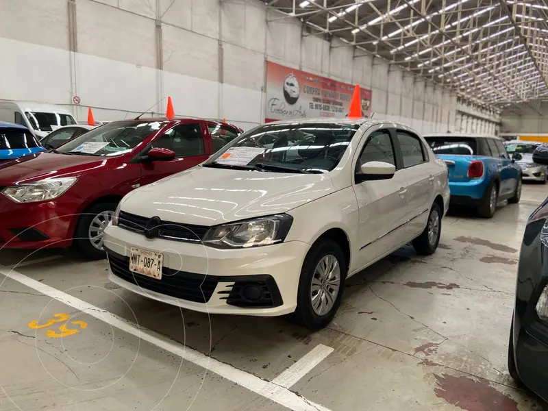 Foto Volkswagen Gol Sedan Trendline usado (2017) color Blanco Candy financiado en mensualidades(enganche $45,000 mensualidades desde $7,280)