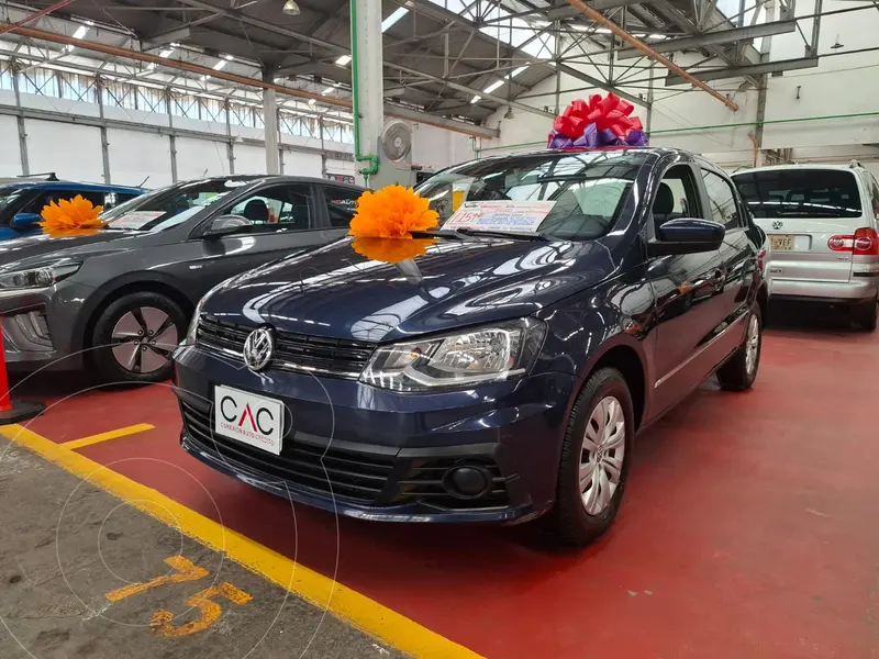 Foto Volkswagen Gol Sedan Trendline usado (2017) color Azul Noche financiado en mensualidades(enganche $40,000 mensualidades desde $3,600)