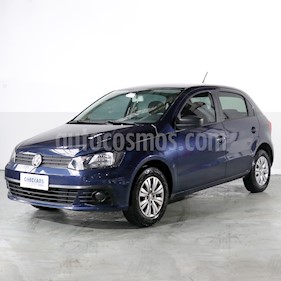 foto Volkswagen Gol Trend 5P Trendline usado (2016) color Azul precio $435.000