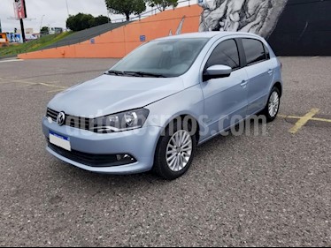 Volkswagen Gol Trend 5P Highline usado (2016) color Azul Celeste precio $510.000
