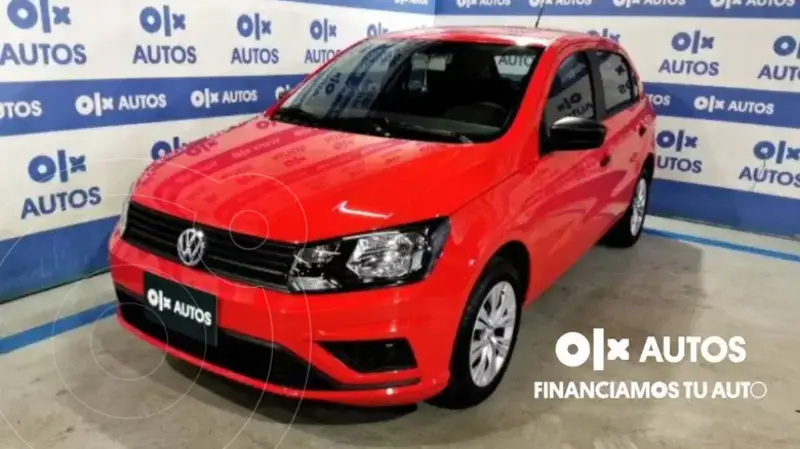 Foto Volkswagen Gol Trendline Aut usado (2020) color Rojo Flash financiado en cuotas(cuota inicial $5.000.000 cuotas desde $1.100.000)