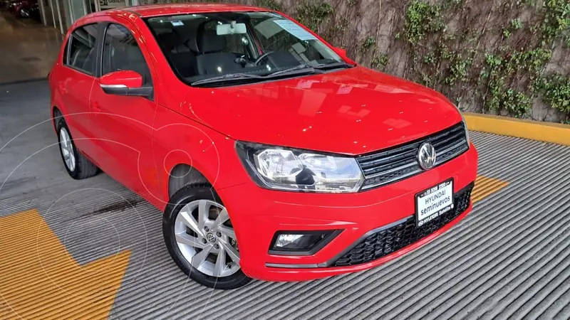 Foto Volkswagen Gol Trendline I-Motion Aut usado (2019) color Rojo financiado en mensualidades(enganche $81,510 mensualidades desde $3,429)