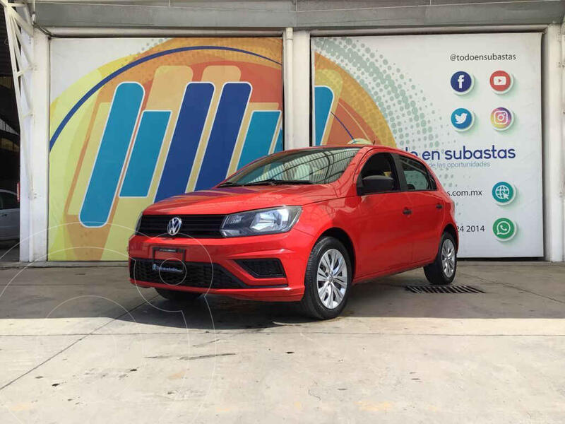Foto Volkswagen Gol Trendline usado (2020) color Rojo precio $135,000