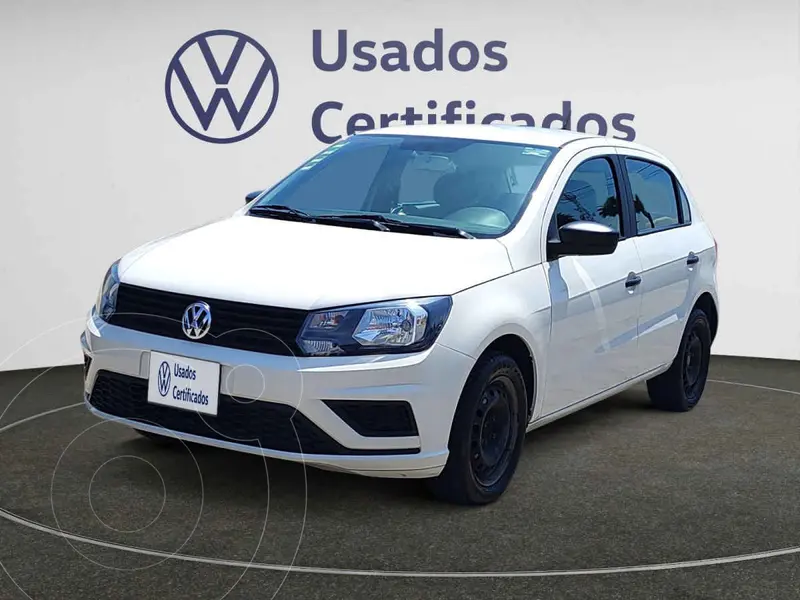 Foto Volkswagen Gol Trendline usado (2020) color Blanco financiado en mensualidades(enganche $62,675 mensualidades desde $4,795)