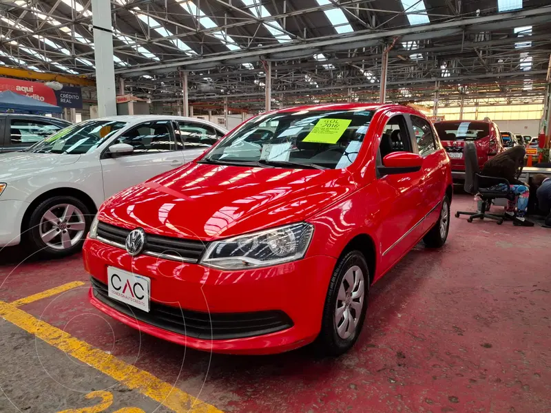 Foto Volkswagen Gol CL usado (2016) color Rojo financiado en mensualidades(enganche $40,000 mensualidades desde $4,865)