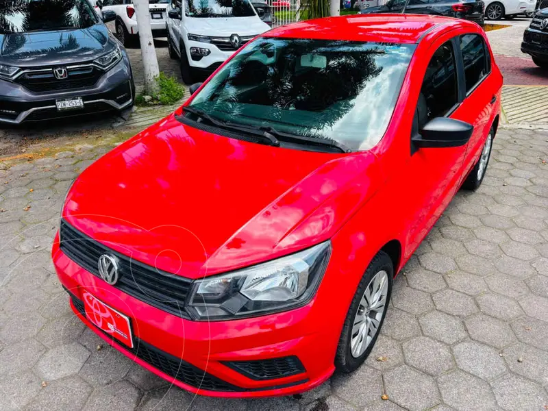 Foto Volkswagen Gol Trendline usado (2020) color Rojo financiado en mensualidades(enganche $50,256 mensualidades desde $4,464)