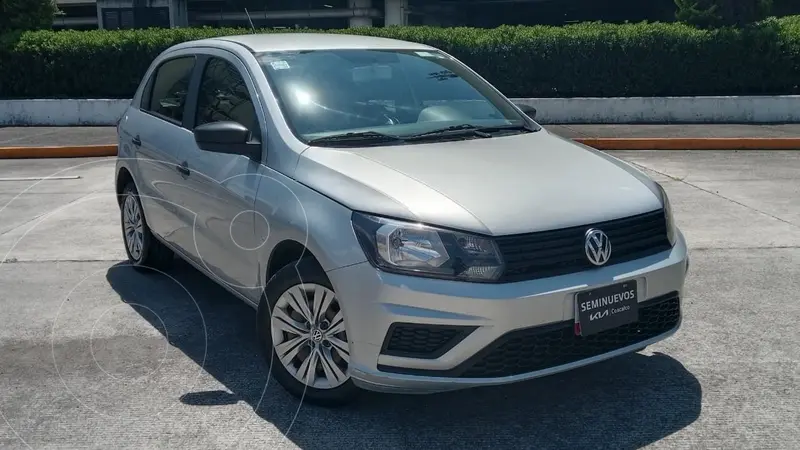 Foto Volkswagen Gol Trendline usado (2020) color plateado financiado en mensualidades(enganche $44,642 mensualidades desde $5,137)