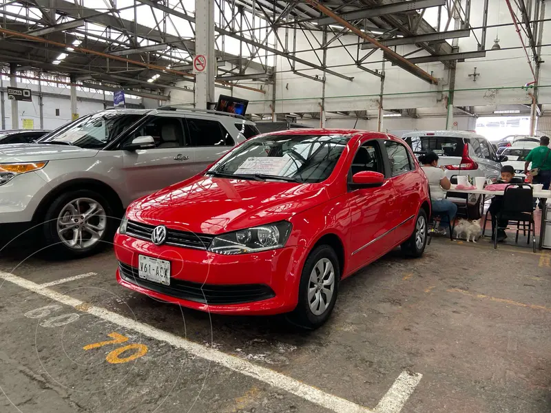 Foto Volkswagen Gol GL usado (2016) color Rojo Flash financiado en mensualidades(enganche $37,500 mensualidades desde $4,000)