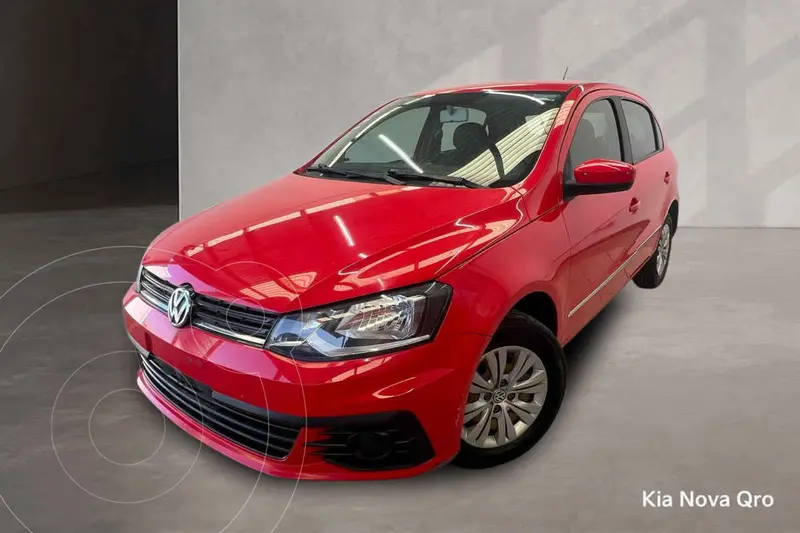 Foto Volkswagen Gol Trendline I-Motion Aut usado (2018) color Rojo financiado en mensualidades(enganche $53,138 mensualidades desde $4,562)