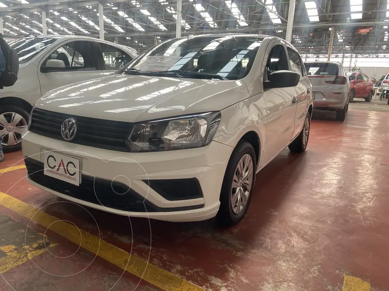 Foto Volkswagen Gol Trendline usado (2020) color Blanco Candy financiado en mensualidades(enganche $55,500 mensualidades desde $5,920)