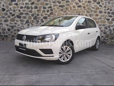 foto Volkswagen Gol Trendline usado (2019) color Blanco precio $195,000