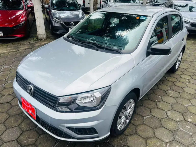 Foto Volkswagen Gol Trendline usado (2020) color Plata financiado en mensualidades(enganche $42,194 mensualidades desde $3,748)