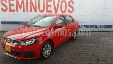 foto Volkswagen Gol 4P TRENDLINE TM5 A/AC. R-14 usado (2017) color Rojo precio $145,000