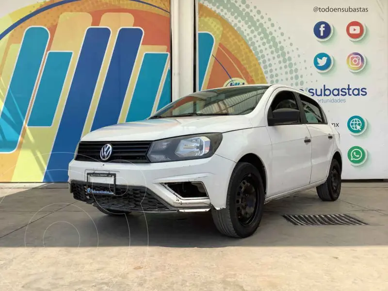 Foto Volkswagen Gol Trendline usado (2019) color Blanco precio $125,000