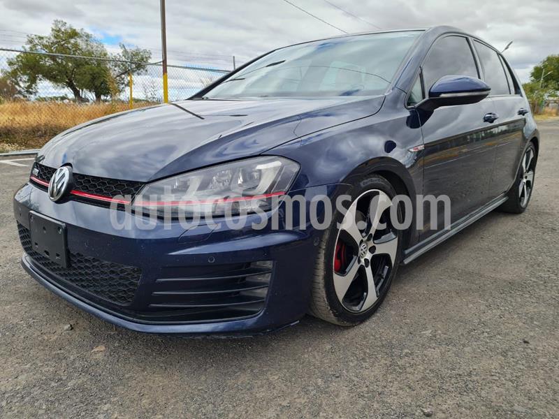 Volkswagen Golf GTI 2.0T DSG Navegacion Piel usado (2017) color Azul Oscuro precio $335,000