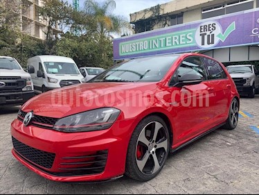 Volkswagen Golf GTI 2.0T DSG Navegacion Piel usado (2015) color Rojo precio $349,000
