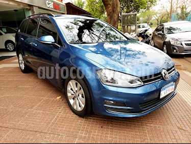 Foto Volkswagen Golf Variant 1.4 TSI Comfortline usado (2015) color Azul precio $819.990