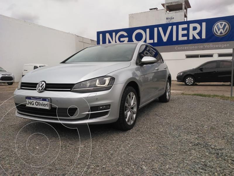 Volkswagen Golf 5P 1.4 TSi Highline DSG usado (2017) color Plata precio $1.980.000