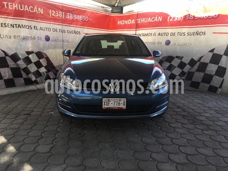 Volkswagen Golf 1.4 T usado (2019) color Azul precio $239,000