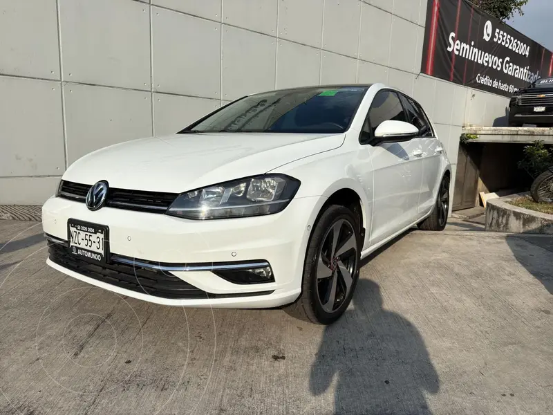 Foto Volkswagen Golf Highline DSG usado (2020) color Blanco financiado en mensualidades(enganche $90,000 mensualidades desde $10,000)