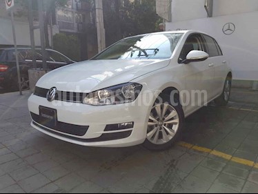 Volkswagen Golf 5p Comfortline L4/1.4/T Aut usado (2016) color Blanco precio $215,000
