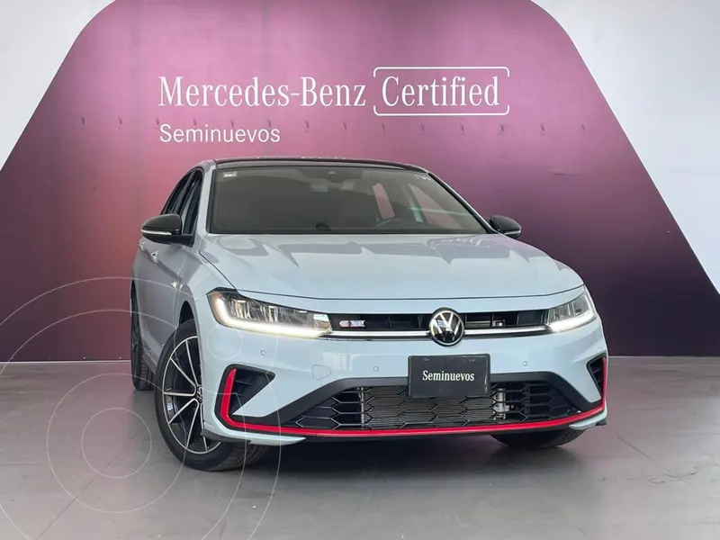 Foto Volkswagen Jetta GLI 2.0L TSI usado (2025) color Azul financiado en mensualidades(enganche $248,710 mensualidades desde $10,685)