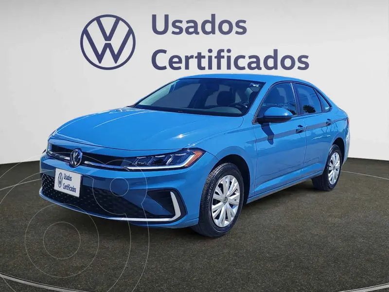 Foto Volkswagen Jetta Trendline usado (2025) color Azul financiado en mensualidades(enganche $105,158 mensualidades desde $8,045)