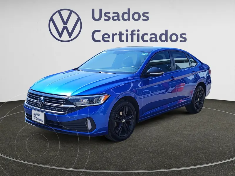 Foto Volkswagen Jetta Sportline usado (2022) color Azul financiado en mensualidades(enganche $108,700 mensualidades desde $7,825)