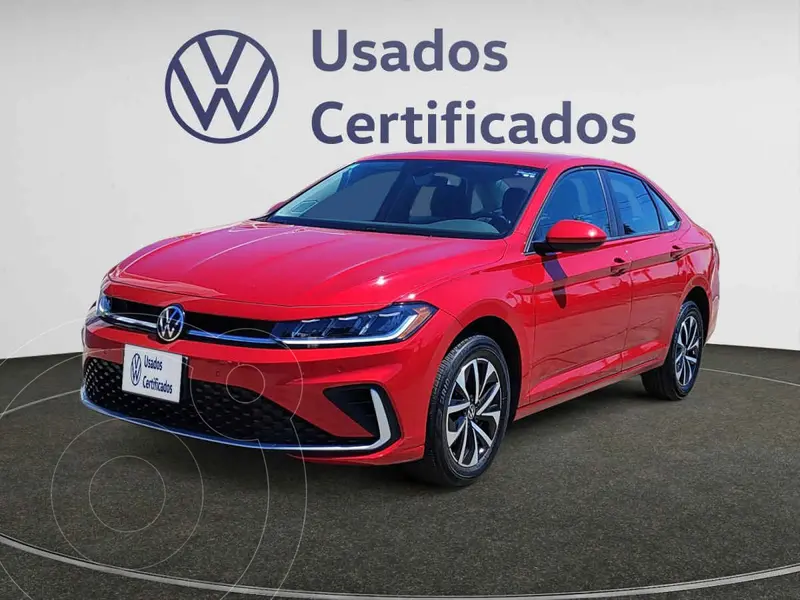 Foto Volkswagen Jetta Comfortline usado (2025) color Rojo financiado en mensualidades(enganche $114,695 mensualidades desde $8,774)