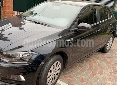 Volkswagen Polo 5P Trendline Aut usado (2018) color Negro precio $1.165.000
