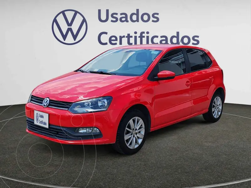 Foto Volkswagen Polo Hatchback 1.6L usado (2018) color Rojo financiado en mensualidades(enganche $50,658 mensualidades desde $3,875)