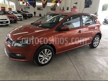 Volkswagen Polo Hatchback 1.6L Tiptronic usado (2018) color Naranja Cobre precio $185,000