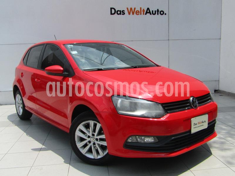 Volkswagen Polo Hatchback 1.2L TSI Aut usado (2017) color Rojo Flash precio $189,000
