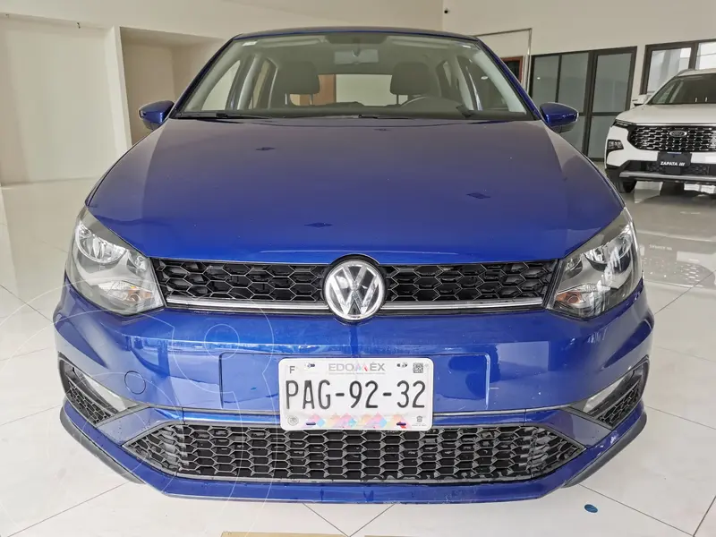 Foto Volkswagen Polo Hatchback Comfortline Plus usado (2018) color Azul financiado en mensualidades(enganche $68,750 mensualidades desde $7,097)
