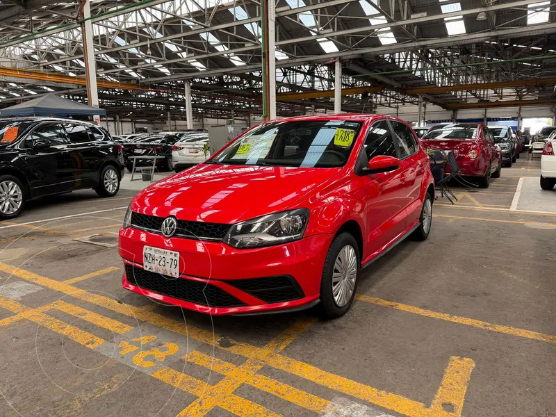 Foto Volkswagen Polo Hatchback Comfortline Plus usado (2021) color Rojo Flash financiado en mensualidades(enganche $53,800 mensualidades desde $4,800)