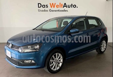 Volkswagen Polo 1.6L Base 5P usado (2019) color Azul precio $215,000