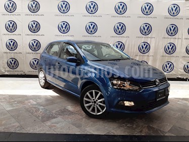 foto Volkswagen Polo 1.6L Comfortline 5P usado (2019) color Azul precio $219,000