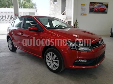 Volkswagen Polo 1.6L Base 4P usado (2018) color Naranja precio $185,000