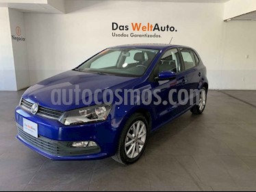 foto Volkswagen Polo 5p Design & Sound L4/1.6 Aut usado (2019) color Azul precio $226,000
