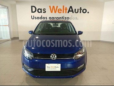 foto Volkswagen Polo 1.6L Comfortline 5P usado (2019) color Azul precio $209,900